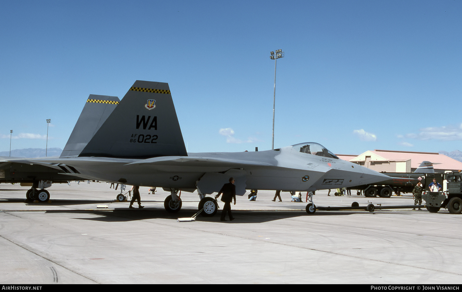 Aircraft Photo of N22YF / AF86-022 | Lockheed YF-22A Raptor (L-645) | USA - Air Force | AirHistory.net #530086