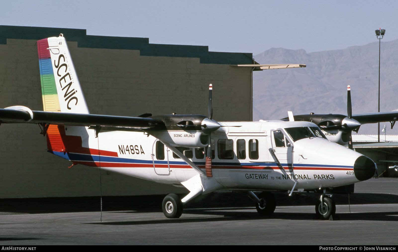 Aircraft Photo of N148SA | De Havilland Canada DHC-6-300 VistaLiner | Scenic Airlines | AirHistory.net #530091