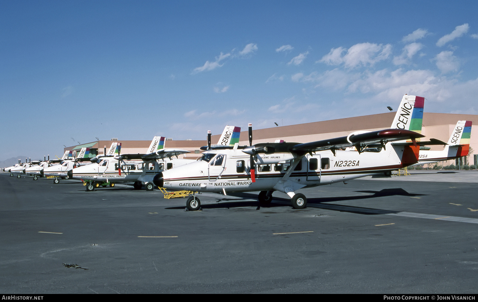 Aircraft Photo of N232SA | De Havilland Canada DHC-6-300 VistaLiner | Scenic Airlines | AirHistory.net #530096