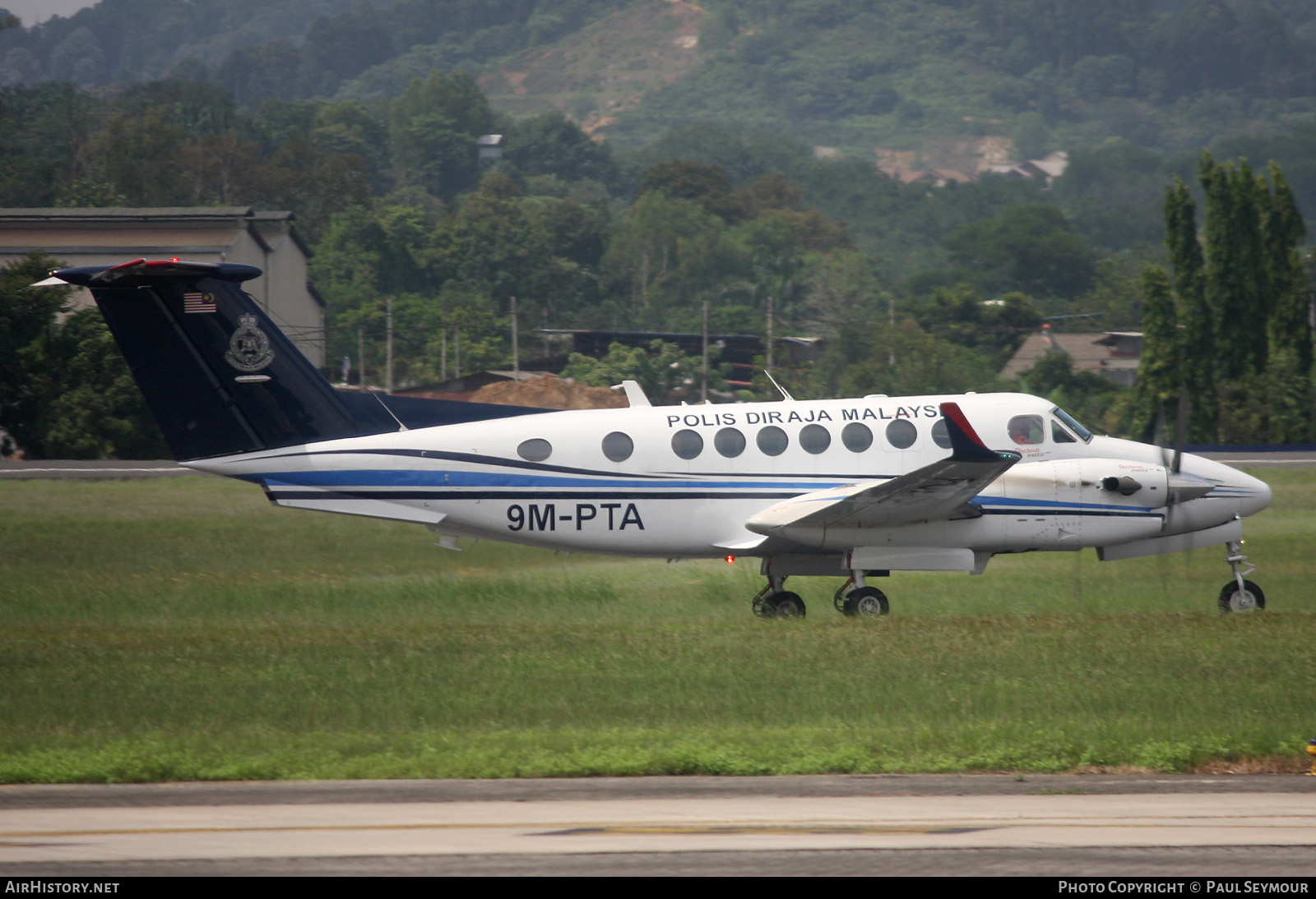 Aircraft Photo of 9M-PTA | Hawker Beechcraft 350 King Air (B300) | Polis Diraja Malaysia | AirHistory.net #530097