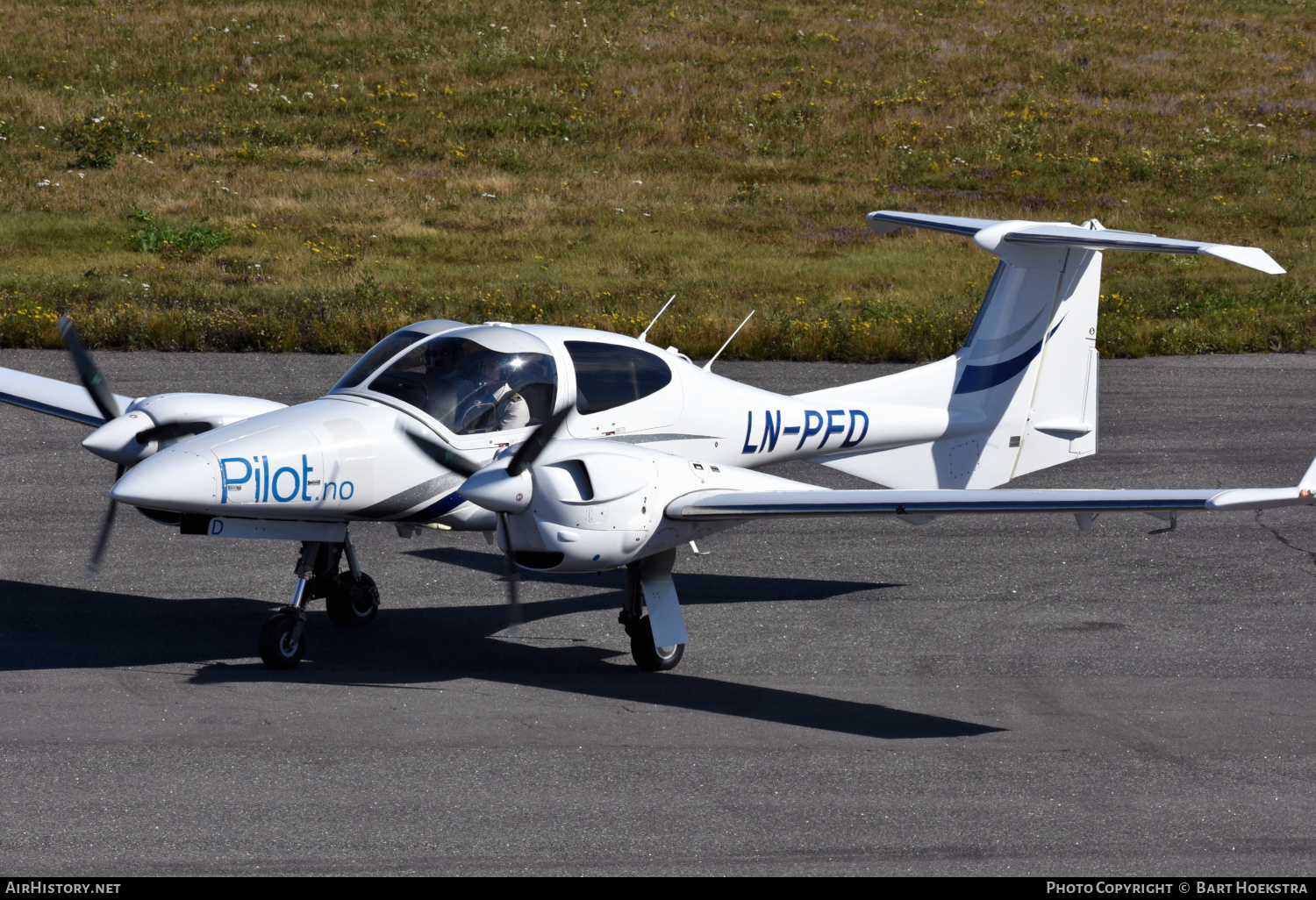 Aircraft Photo of LN-PFD | Diamond DA42 NG Twin Star | Pilot Flight Academy | AirHistory.net #530100