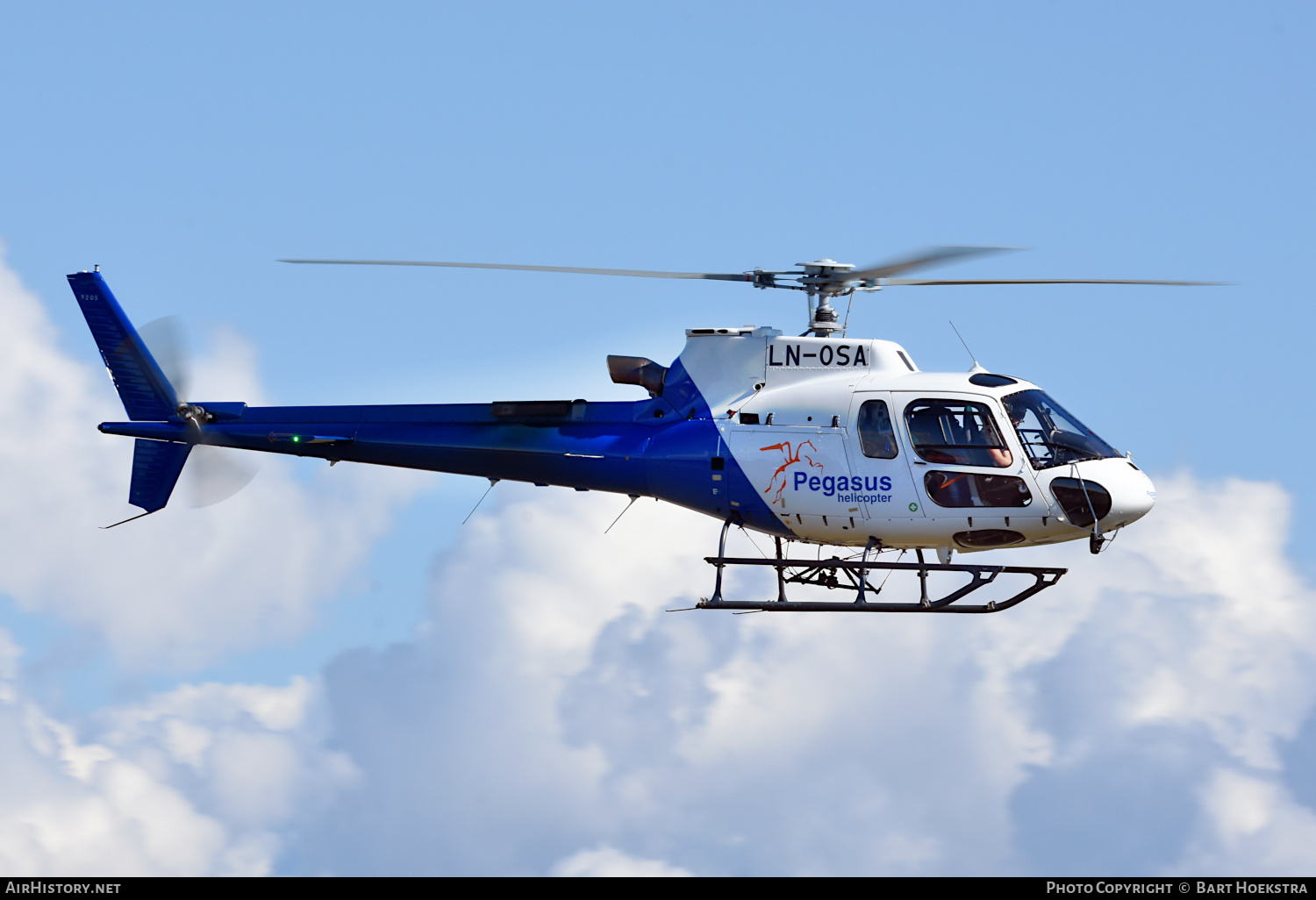 Aircraft Photo of LN-OSA | Aerospatiale AS-350B-3 Ecureuil | Pegasus Helicopter | AirHistory.net #530117