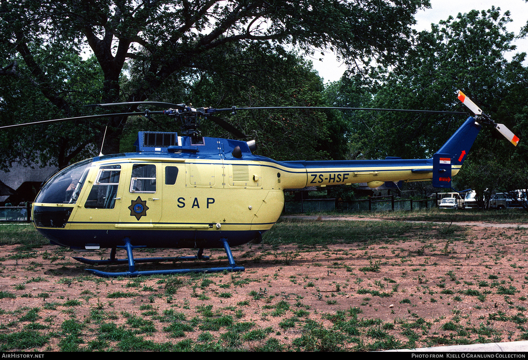 Aircraft Photo of ZS-HSF | MBB BO-105CBS | SAP - South African Police | AirHistory.net #530125