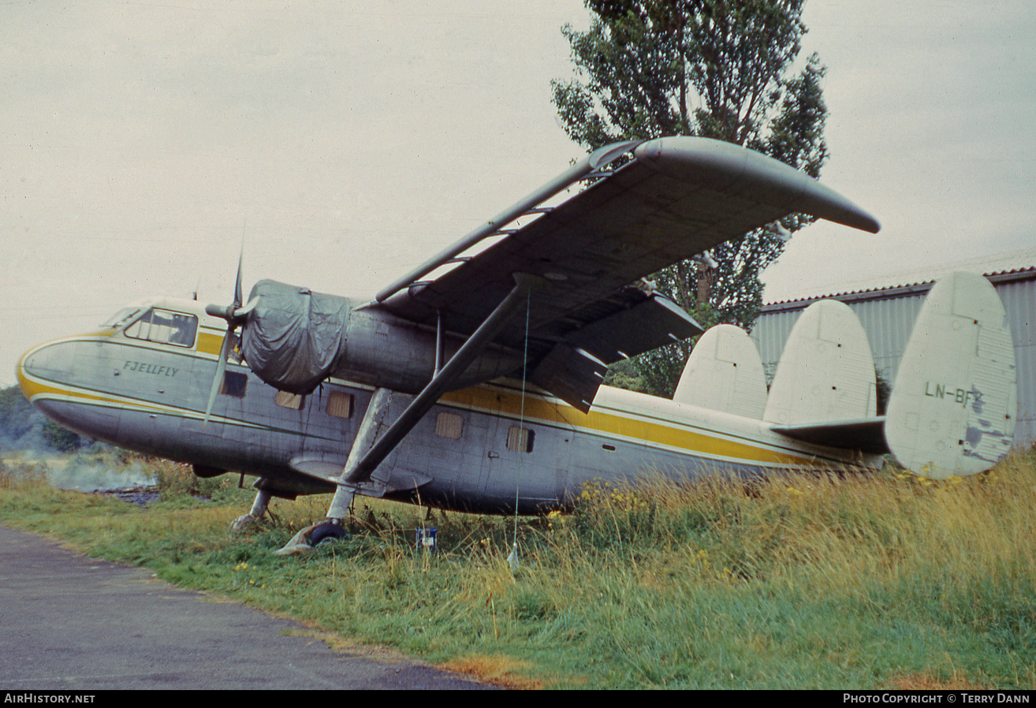 Aircraft Photo of LN-BFK | Scottish Aviation Twin Pioneer Series 1 | Fjellfly | AirHistory.net #530126