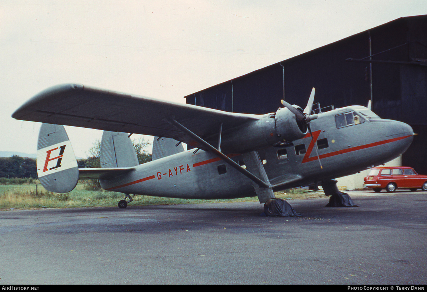 Aircraft Photo of G-AYFA | Scottish Aviation Twin Pioneer Series 3 | F1 - Flight One | AirHistory.net #530128