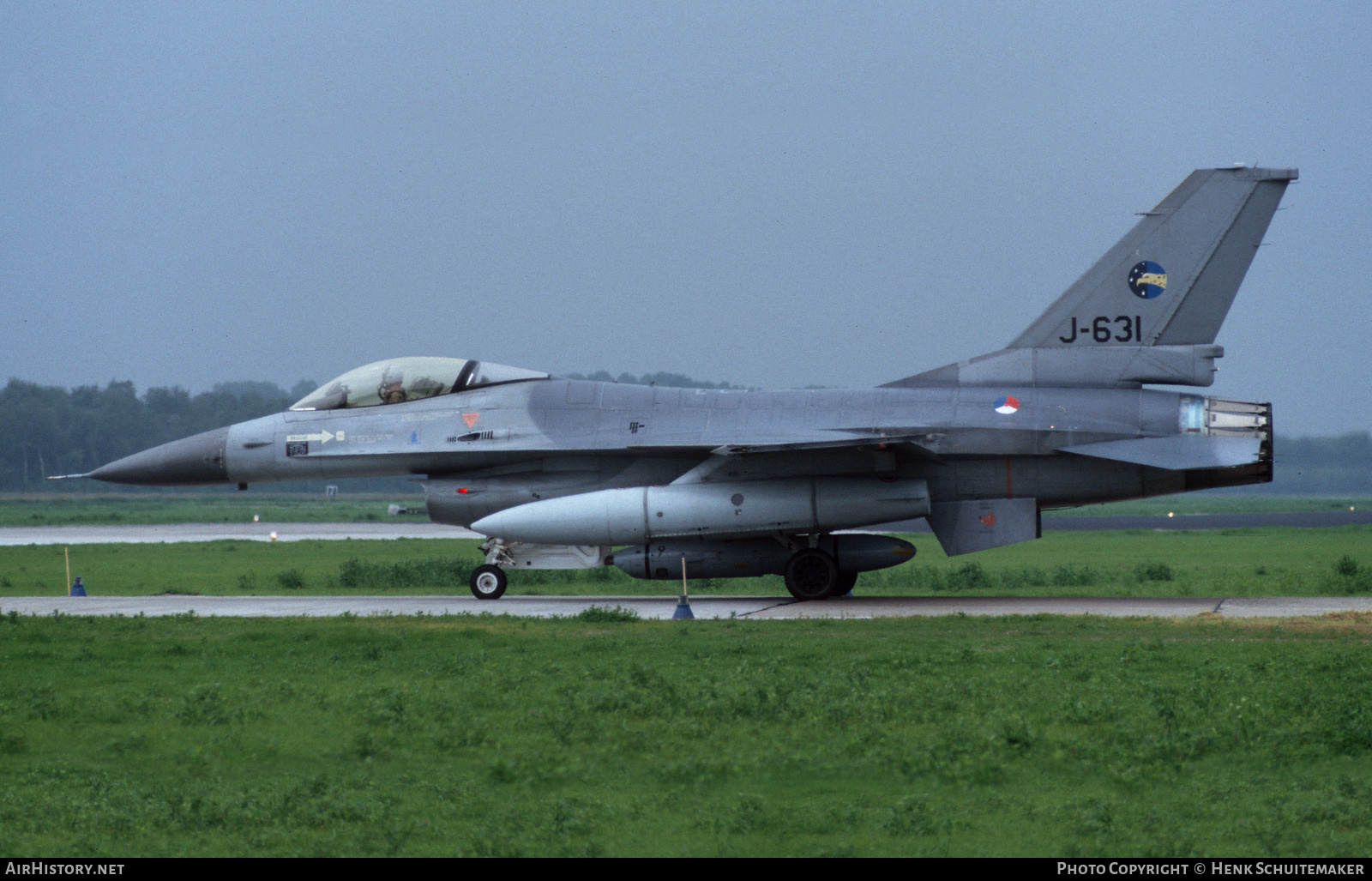 Aircraft Photo of J-631 | General Dynamics F-16A(R) Fighting Falcon | Netherlands - Air Force | AirHistory.net #530130