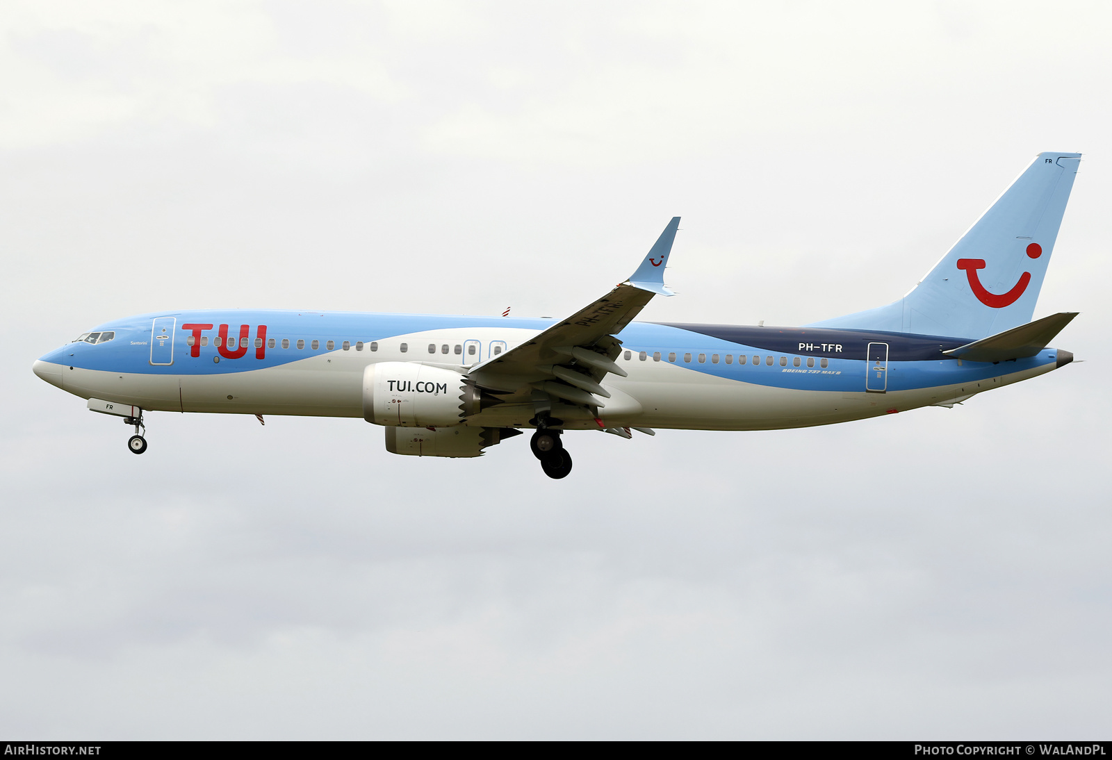 Aircraft Photo of PH-TFR | Boeing 737-8 Max 8 | TUI | AirHistory.net #530145