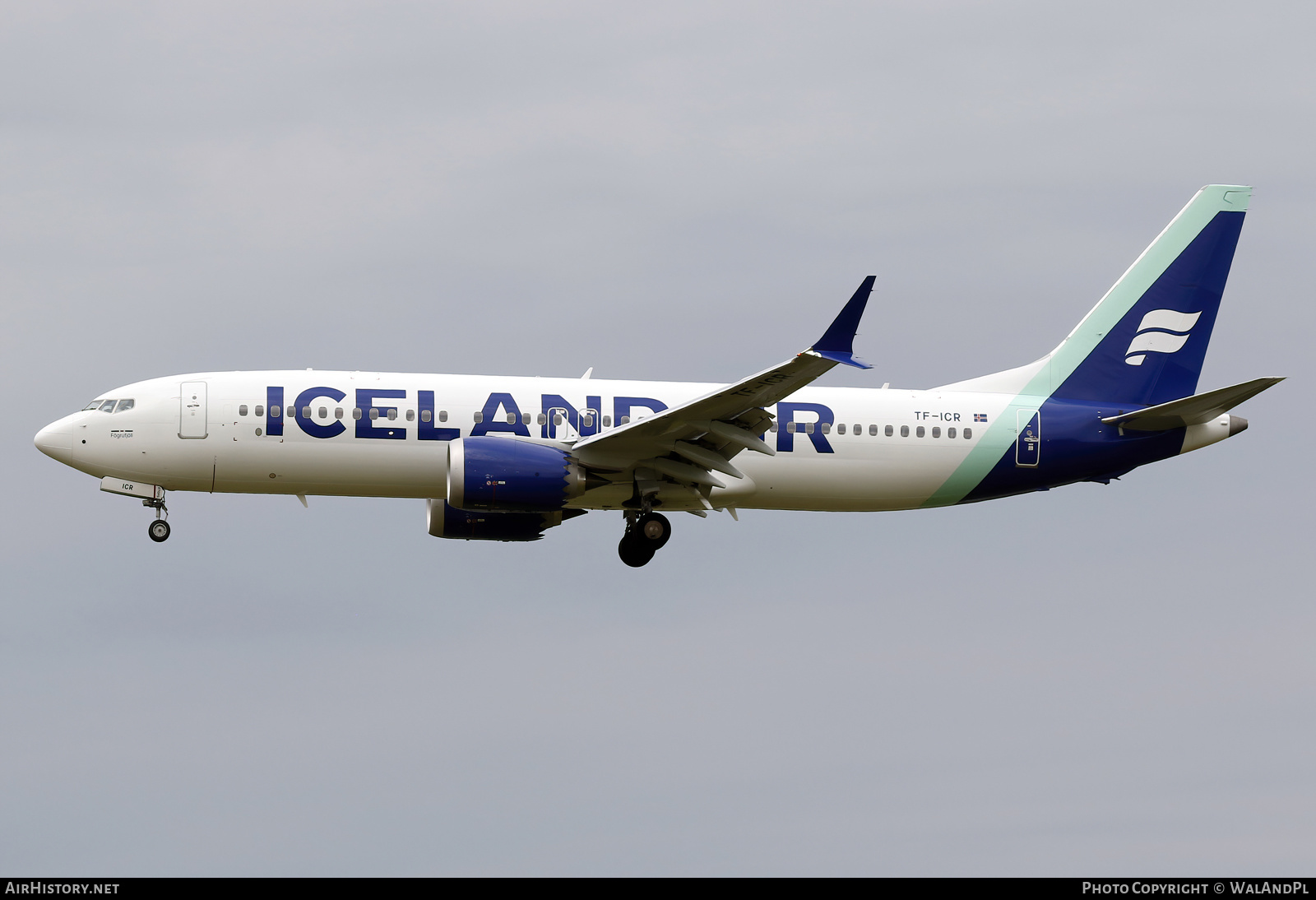 Aircraft Photo of TF-ICR | Boeing 737-8 Max 8 | Icelandair | AirHistory.net #530147