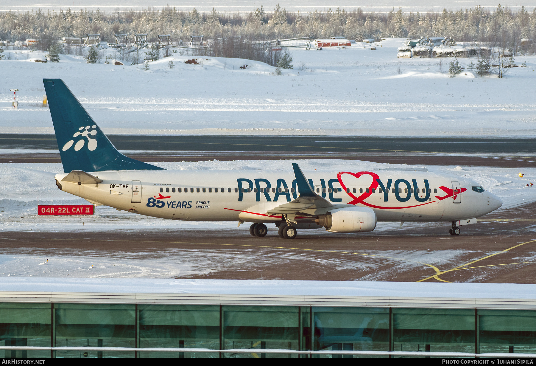 Aircraft Photo of OK-TVF | Boeing 737-8FH | Smartwings | AirHistory.net #530150