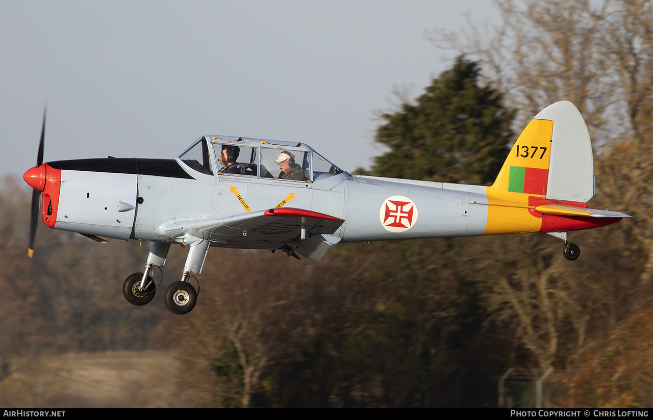 Aircraft Photo of G-BARS / 1377 | De Havilland DHC-1 Chipmunk Mk22 | Portugal - Air Force | AirHistory.net #530184
