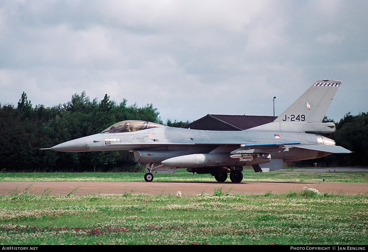 Aircraft Photo of J-249 | General Dynamics F-16A Fighting Falcon | Netherlands - Air Force | AirHistory.net #530190