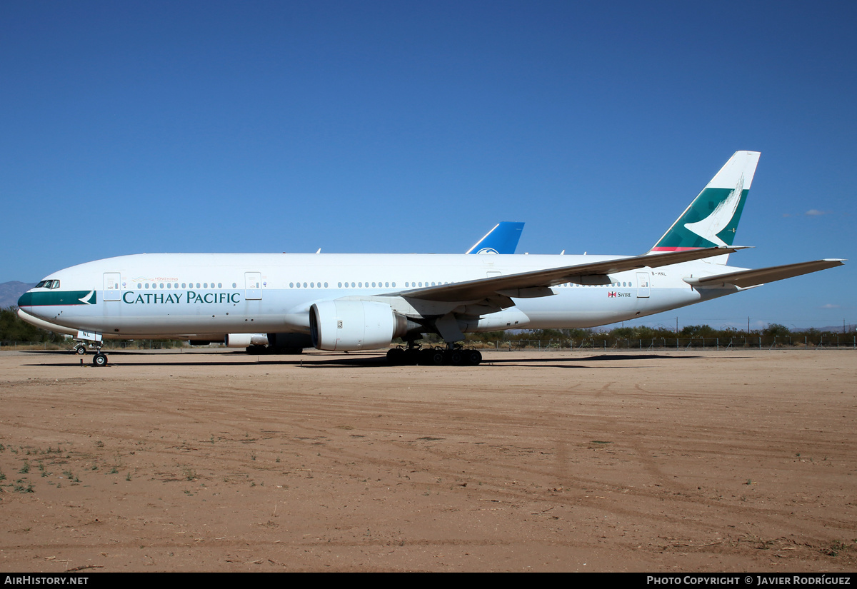 Aircraft Photo of B-HNL | Boeing 777-267 | Cathay Pacific Airways | AirHistory.net #530193