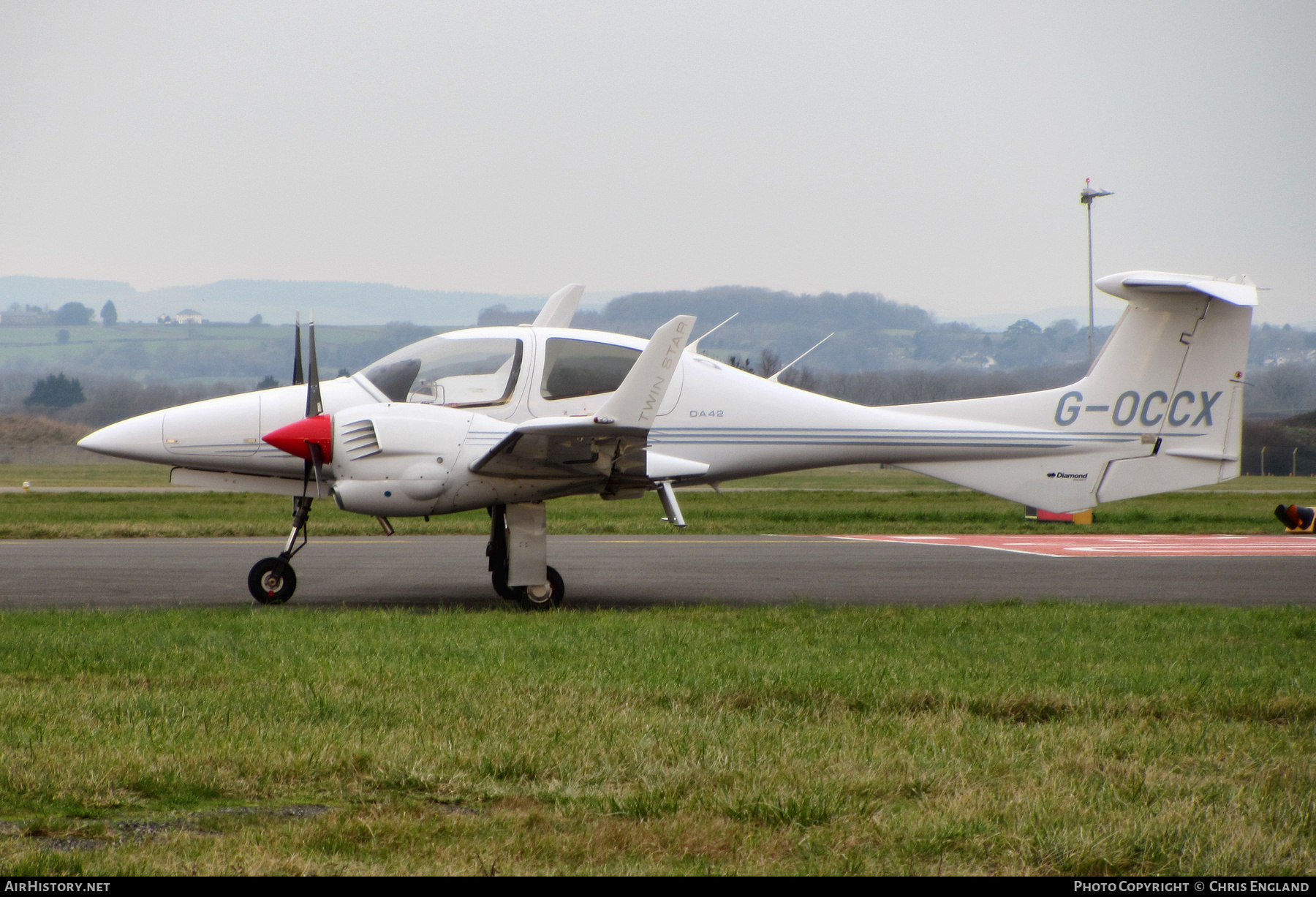 Aircraft Photo of G-OCCX | Diamond DA42 Twin Star | AirHistory.net #530206
