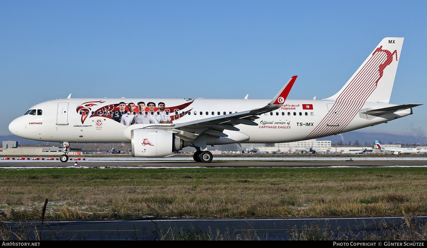 Aircraft Photo of TS-IMX | Airbus A320-251N | Tunisair | AirHistory.net #530210
