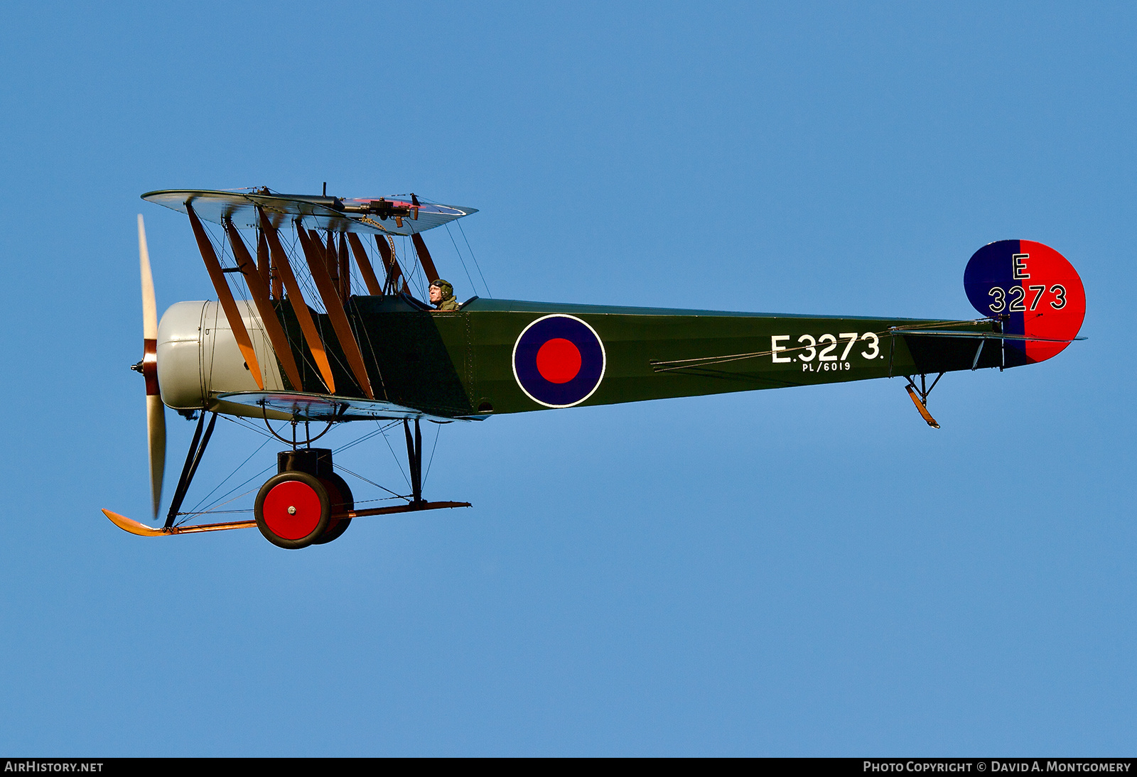 Aircraft Photo of G-ADEV / E3273 | Avro 504K | UK - Air Force | AirHistory.net #530224