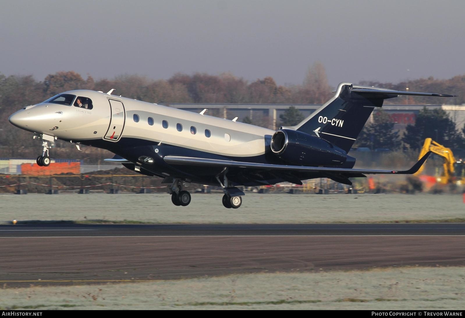 Aircraft Photo of OO-CYN | Embraer EMB-550 Legacy 500 | AirHistory.net #530238