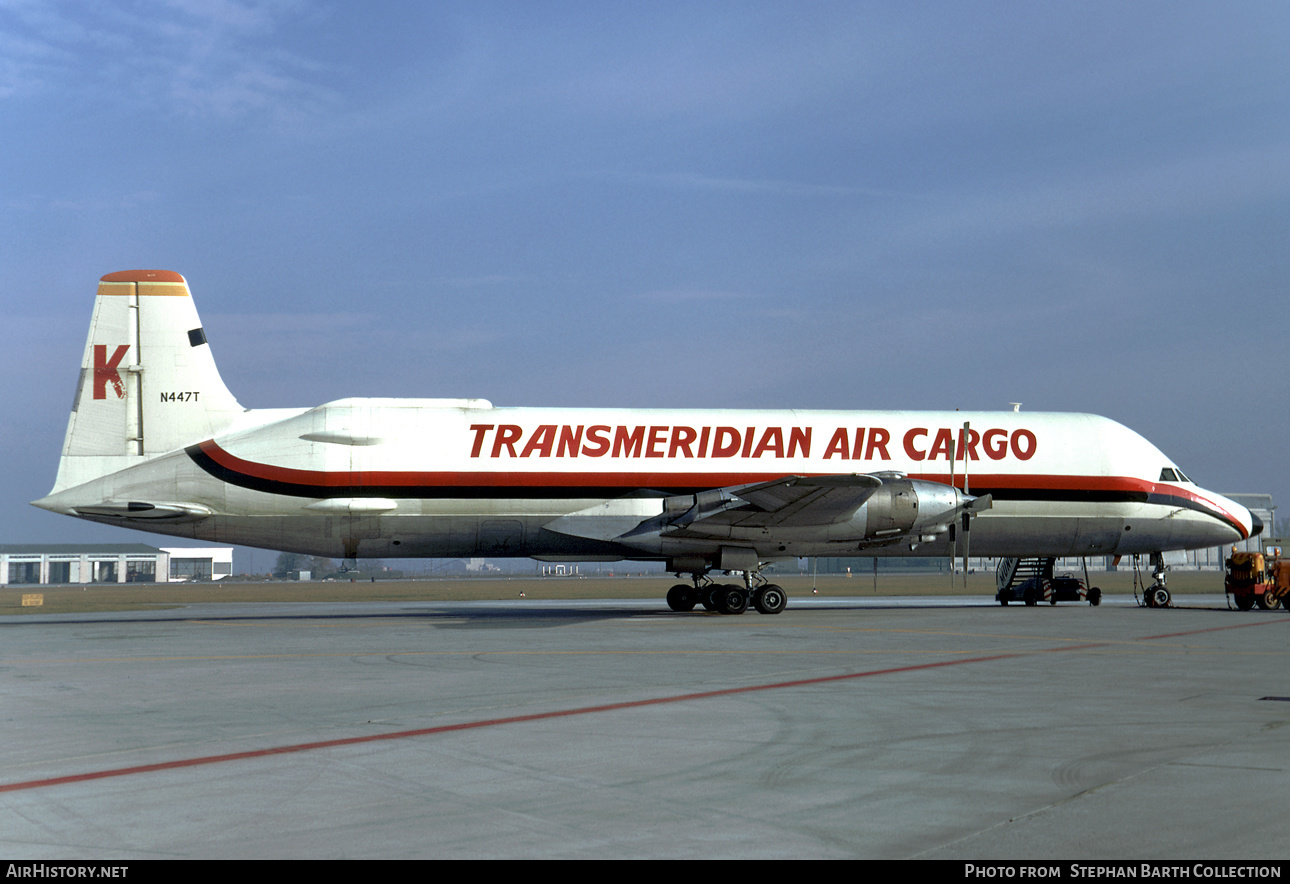 Aircraft Photo of N447T | Conroy CL-44-O Guppy | Transmeridian Air Cargo | AirHistory.net #530253