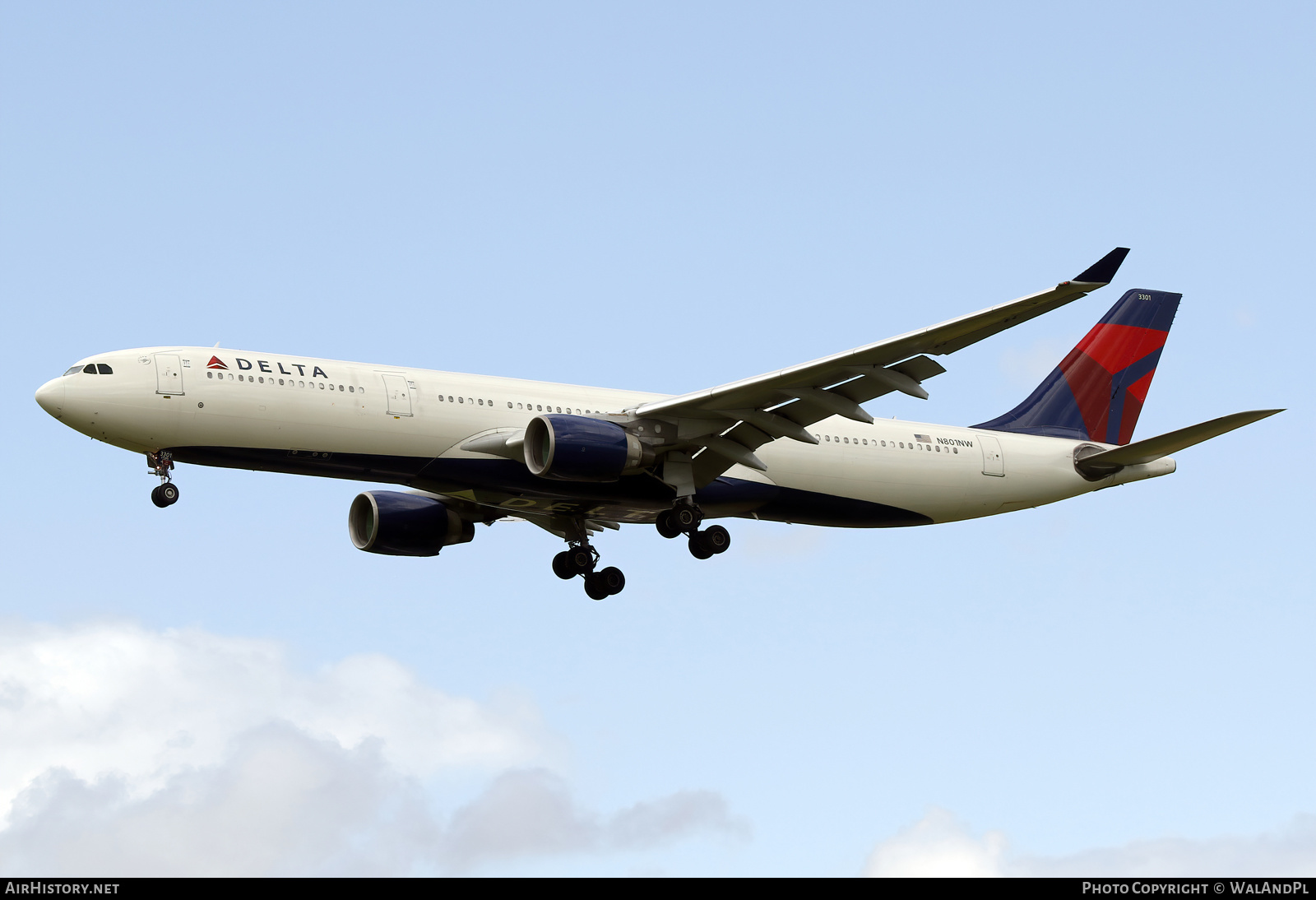 Aircraft Photo of N801NW | Airbus A330-323 | Delta Air Lines | AirHistory.net #530260