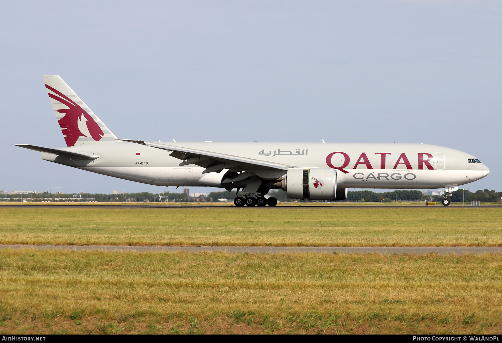 Aircraft Photo of A7-BFD | Boeing 777-FDZ | Qatar Airways Cargo | AirHistory.net #530264