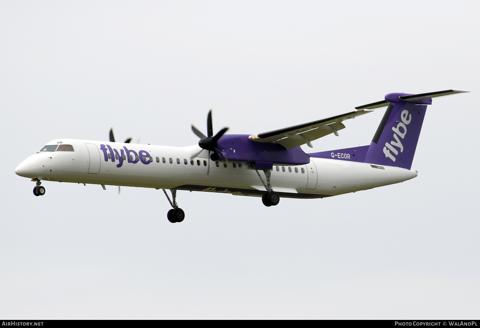 Aircraft Photo of G-ECOR | Bombardier DHC-8-402 Dash 8 | Flybe | AirHistory.net #530265