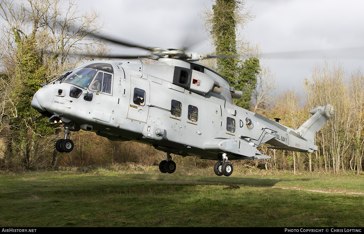 Aircraft Photo of ZJ120 | EHI EH101-411 Merlin HC4 | UK - Navy | AirHistory.net #530273