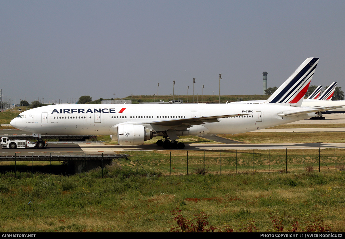 Aircraft Photo of F-GSPC | Boeing 777-228/ER | Air France | AirHistory.net #530284