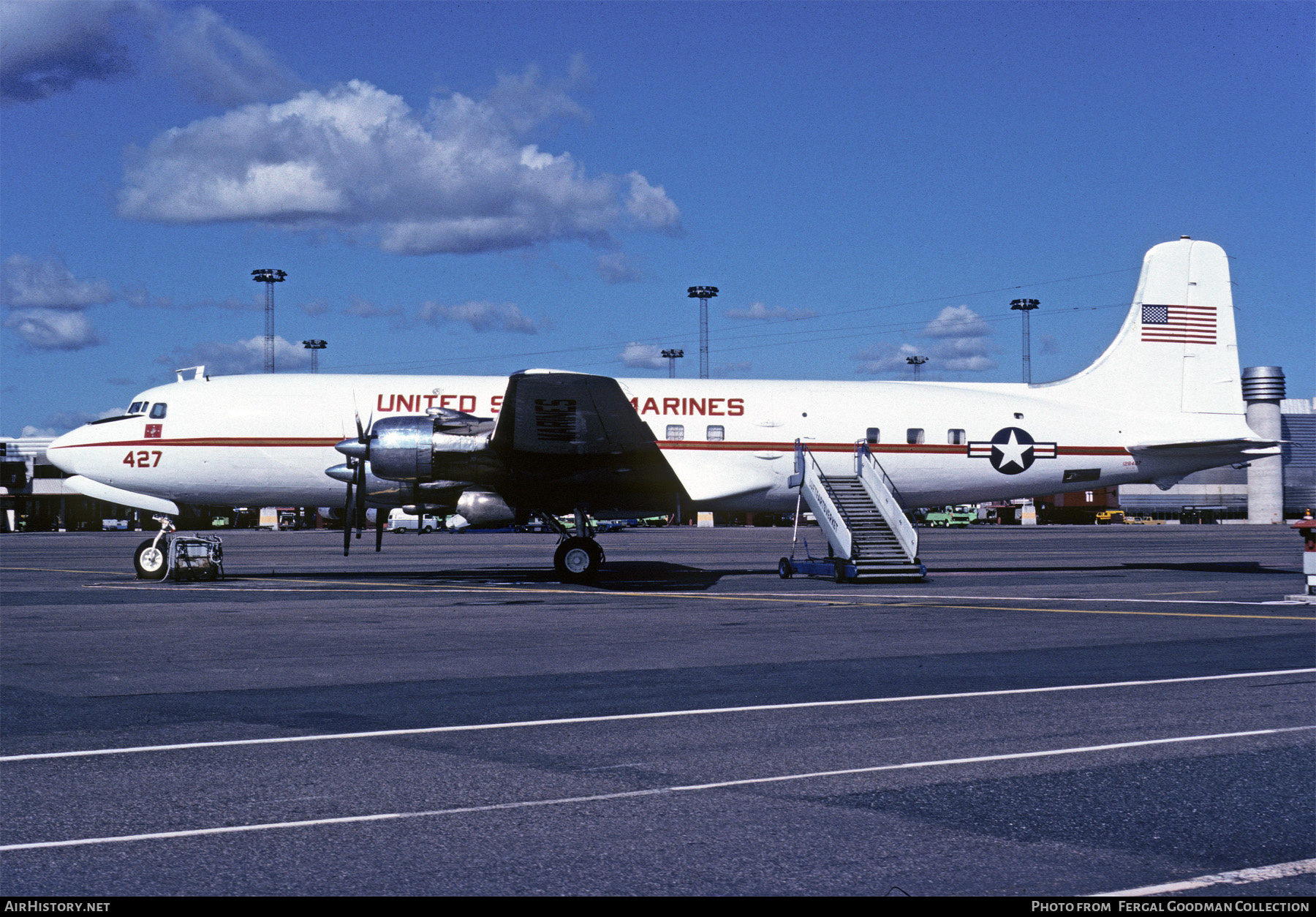 Aircraft Photo of 128427 | Douglas VC-118B Liftmaster (DC-6A) | USA - Marines | AirHistory.net #530291