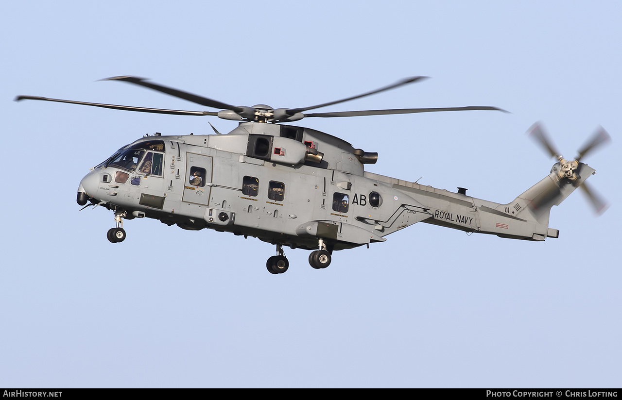 Aircraft Photo of ZJ992 | AgustaWestland EH101-512 Merlin HC3A | UK - Navy | AirHistory.net #530294