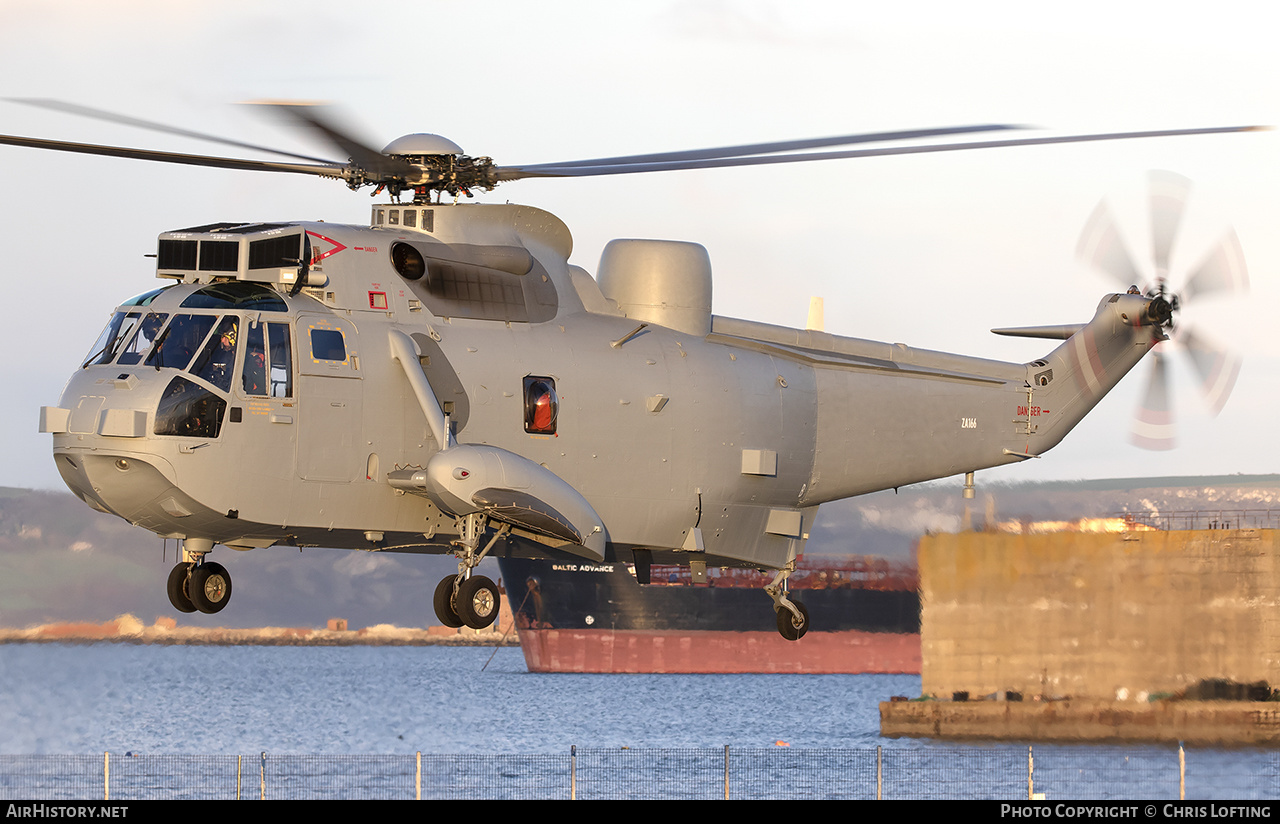 Aircraft Photo of ZA166 | Westland WS-61 Sea King HU5SAR | AirHistory.net #530305