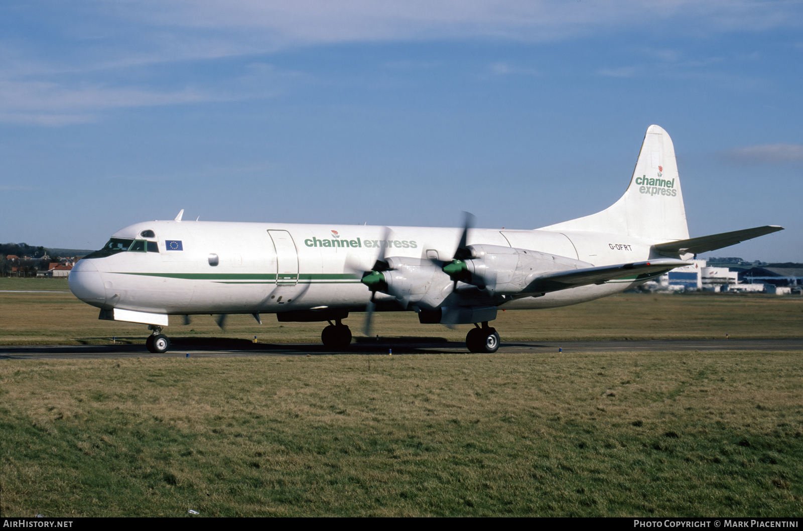 Aircraft Photo of G-OFRT | Lockheed L-188C(F) Electra | Channel Express | AirHistory.net #530341