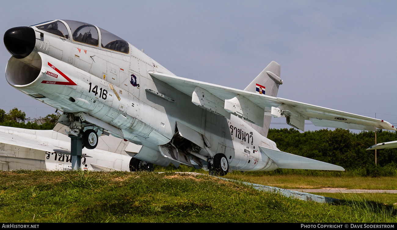 Aircraft Photo of 1416 / 156779 | LTV TA-7C Corsair II | Thailand - Navy | AirHistory.net #530358