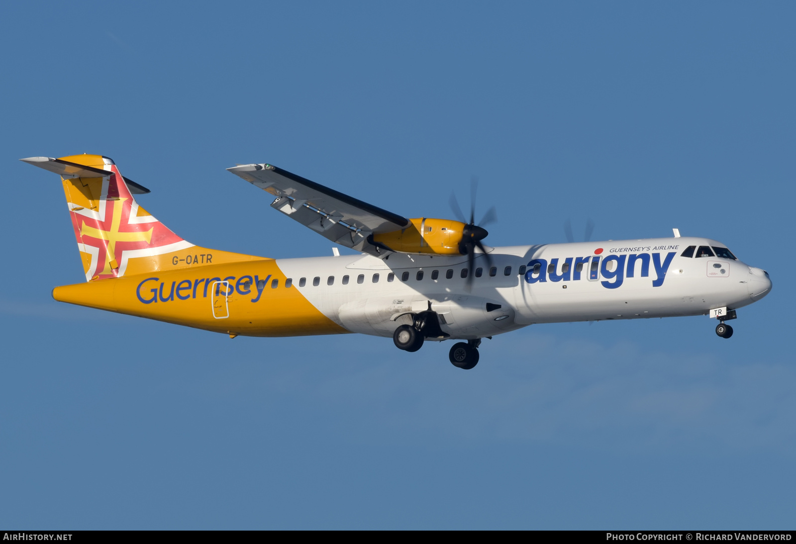 Aircraft Photo of G-OATR | ATR ATR-72-600 (ATR-72-212A) | Aurigny Air Services | AirHistory.net #530365