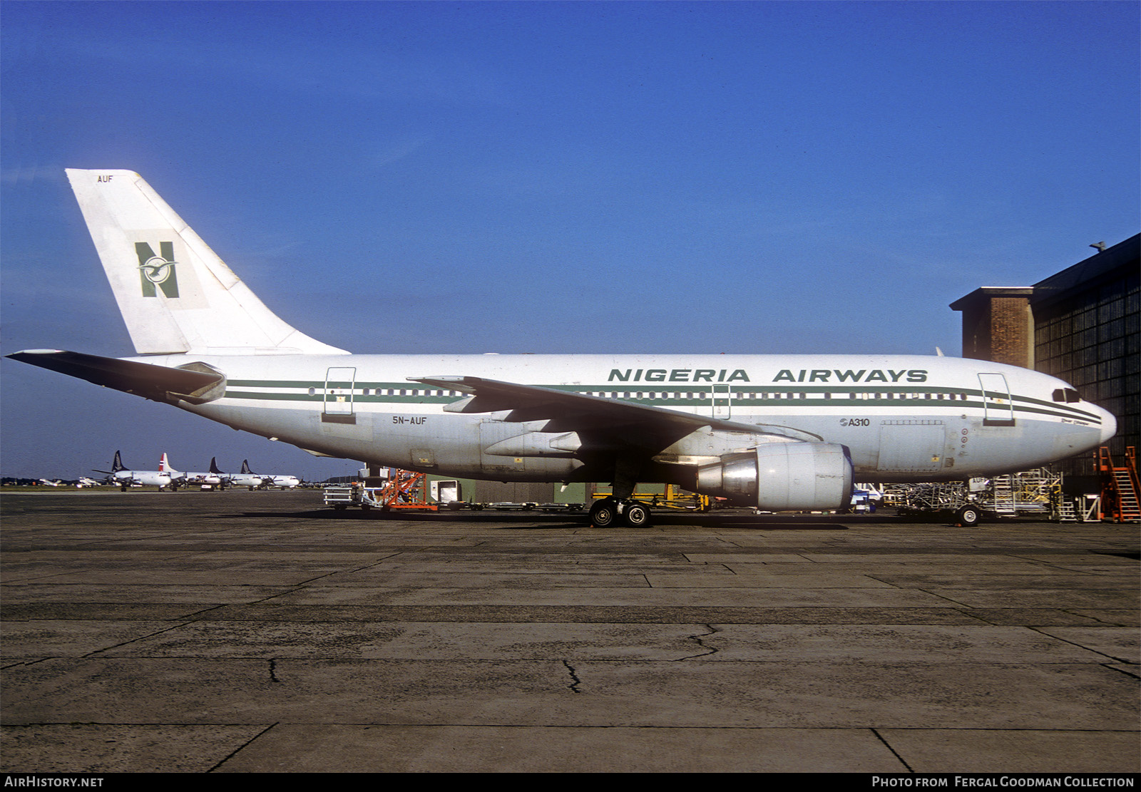 Aircraft Photo of 5N-AUF | Airbus A310-222 | Nigeria Airways | AirHistory.net #530368
