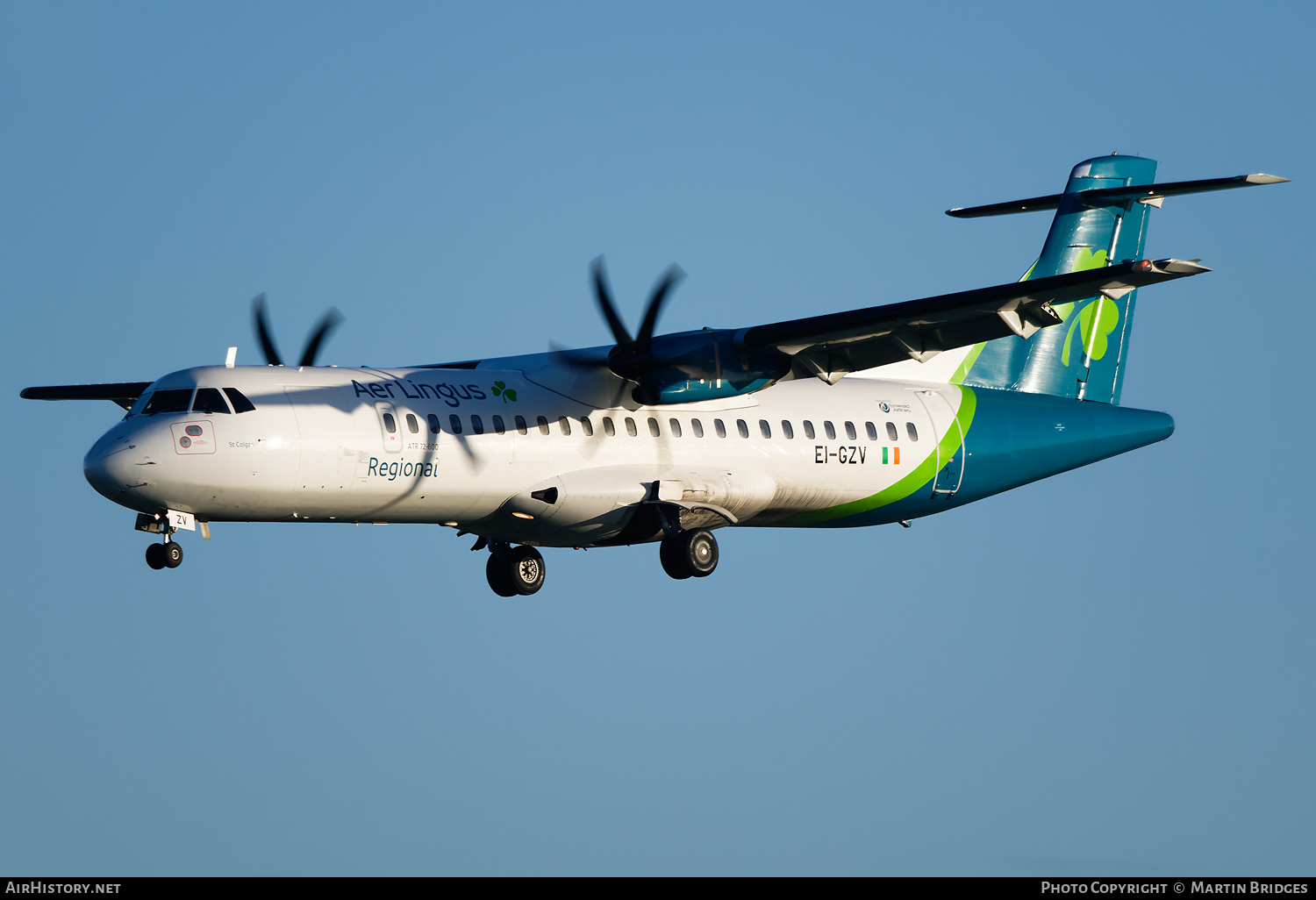 Aircraft Photo of EI-GZV | ATR ATR-72-600 (ATR-72-212A) | Aer Lingus Regional | AirHistory.net #530370