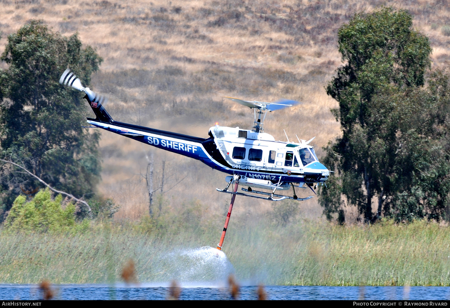 Aircraft Photo of N107BZ | Bell 205A | San Diego County Sheriff | AirHistory.net #530391