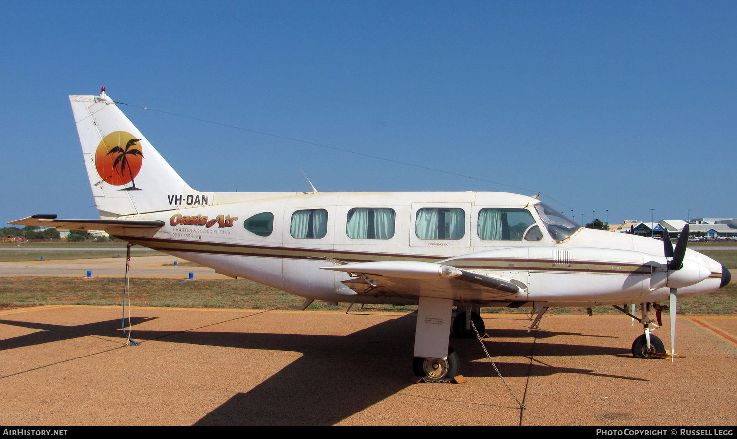 Aircraft Photo of VH-OAN | Piper PA-31-310 Navajo B | Oasis Air | AirHistory.net #530394
