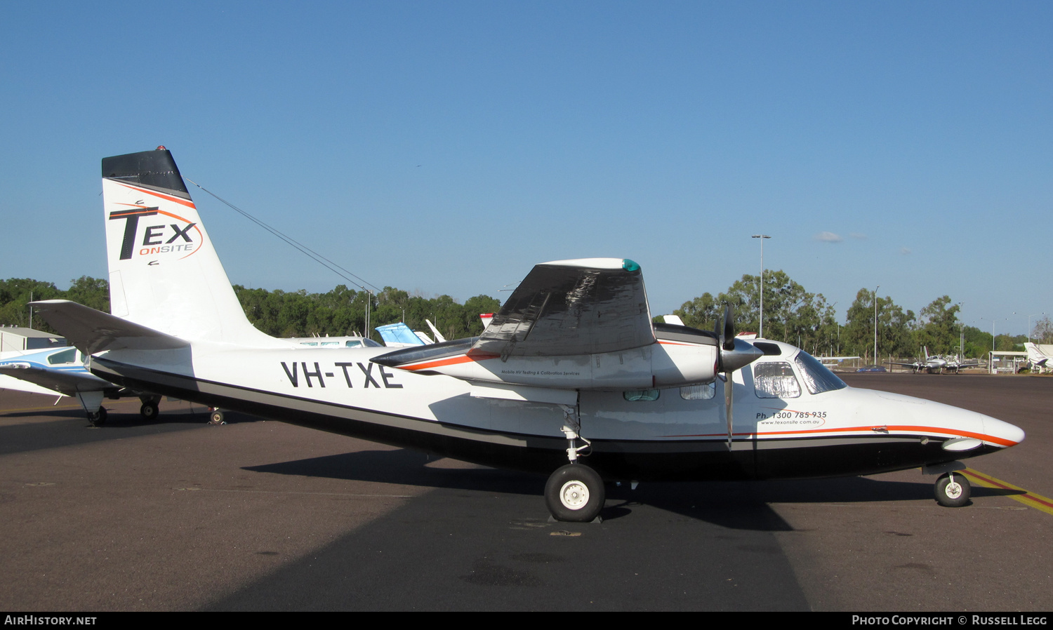 Aircraft Photo of VH-TXE | Aero Commander 500U Shrike Commander | Tex Onsite | AirHistory.net #530396