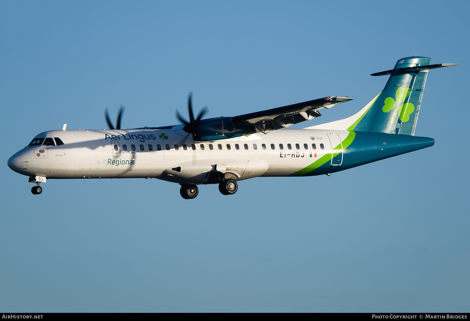 Aircraft Photo of EI-HDJ | ATR ATR-72-600 (ATR-72-212A) | Aer Lingus Regional | AirHistory.net #530410