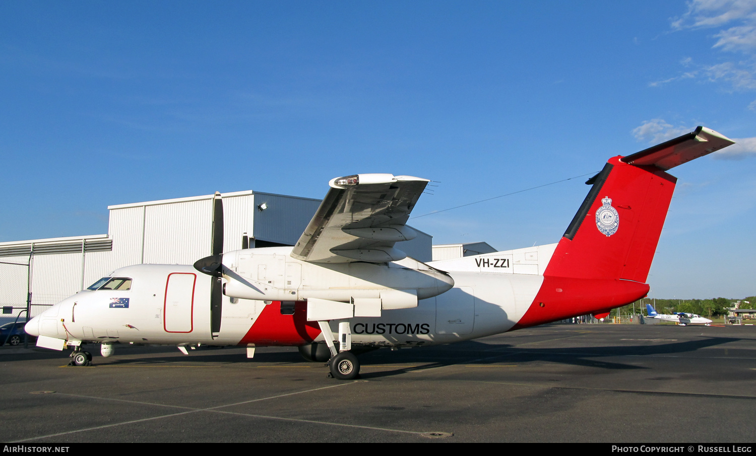 Aircraft Photo of VH-ZZI | Bombardier DHC-8-202Q/MPA | Australian Customs | AirHistory.net #530413