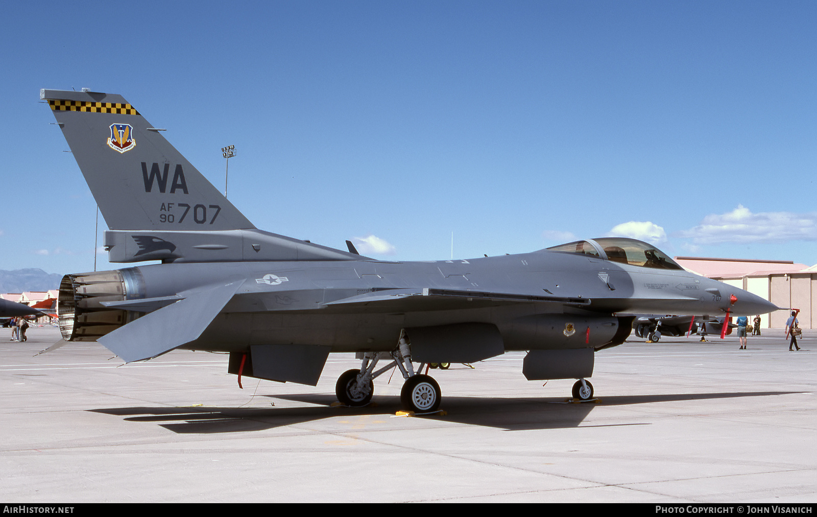 Aircraft Photo of 90-0707 / AF90-707 | General Dynamics F-16C Fighting Falcon | USA - Air Force | AirHistory.net #530414