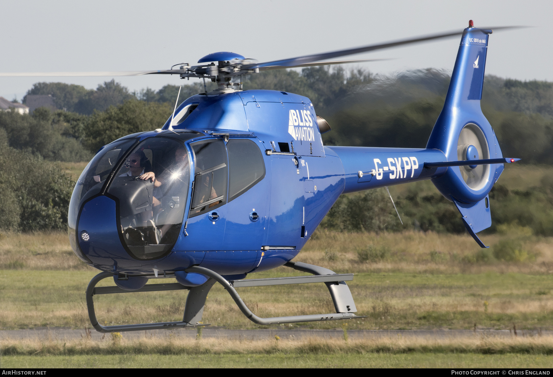 Aircraft Photo of G-SKPP | Eurocopter EC-120B Colibri | Bliss Aviation | AirHistory.net #530454