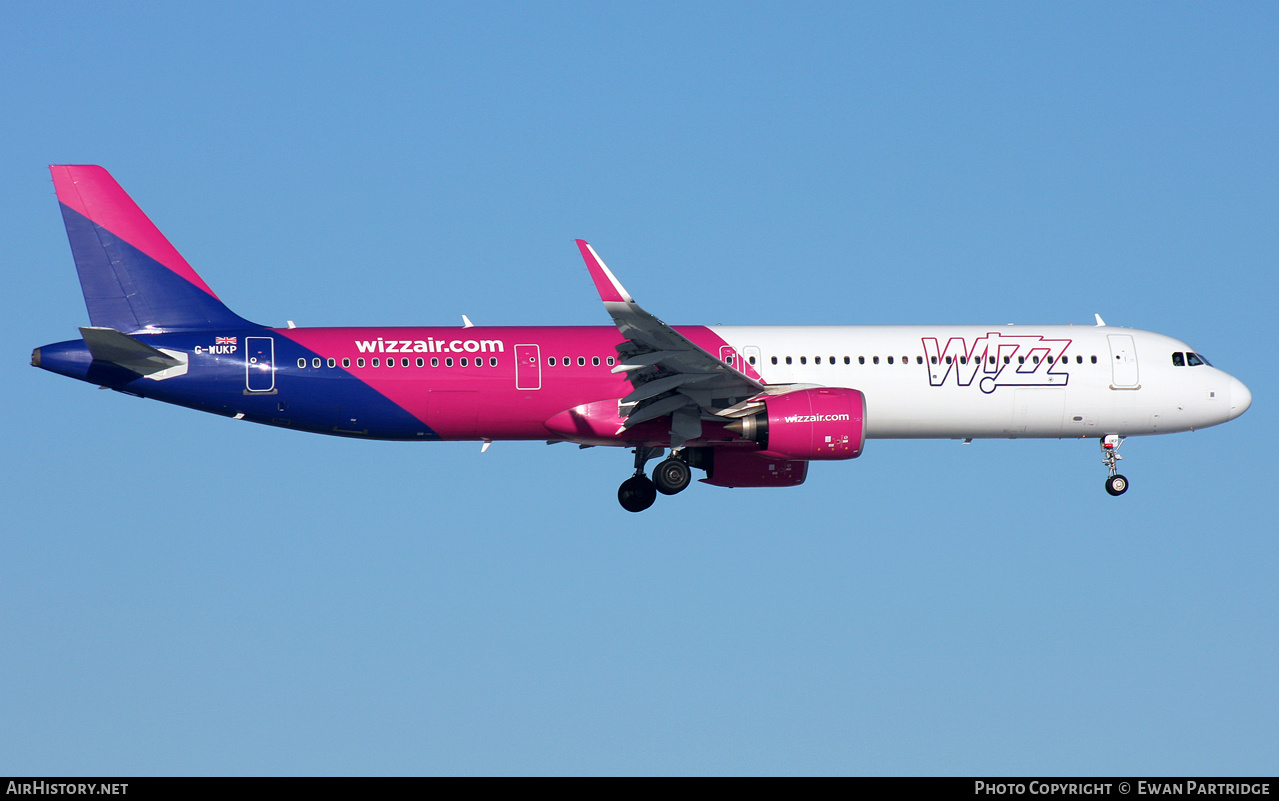 Aircraft Photo of G-WUKP | Airbus A321-271NX | Wizz Air | AirHistory.net #530459
