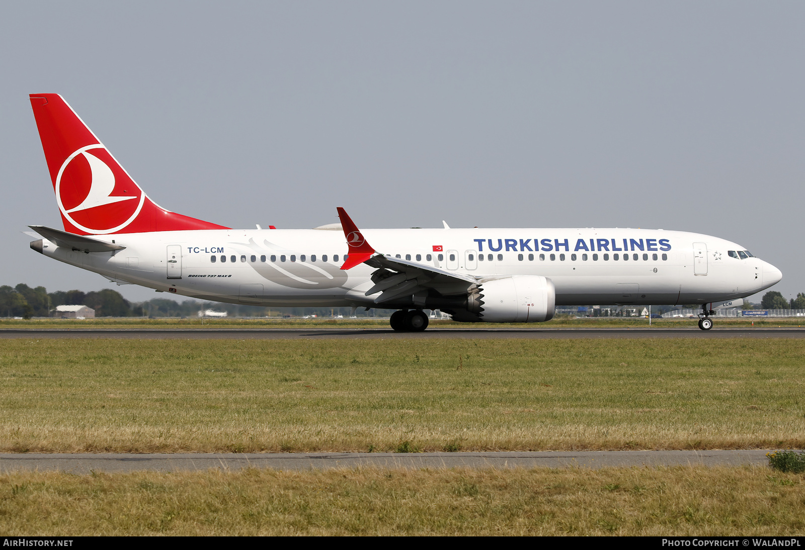 Aircraft Photo of TC-LCM | Boeing 737-8 Max 8 | Turkish Airlines | AirHistory.net #530475