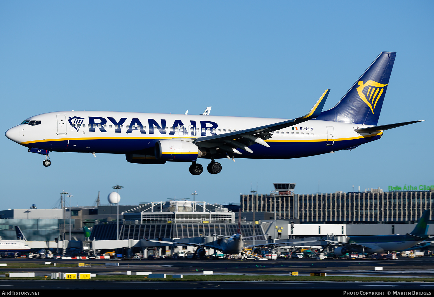 Aircraft Photo of EI-DLX | Boeing 737-8AS | Ryanair | AirHistory.net #530477