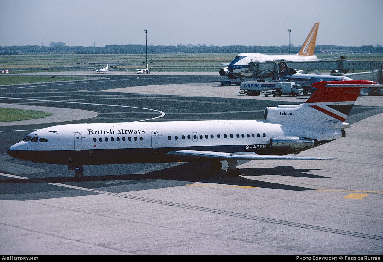 Aircraft Photo of G-ARPH | Hawker Siddeley HS-121 Trident 1C | British Airways | AirHistory.net #530485