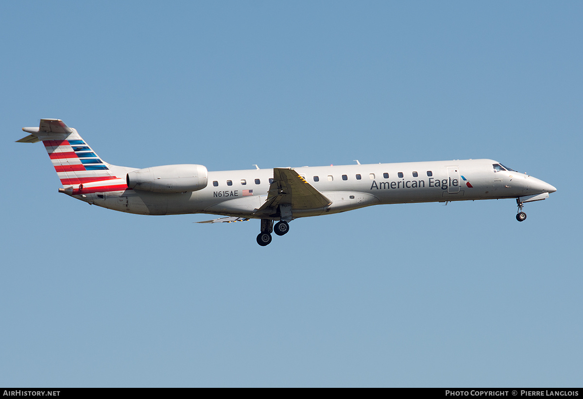 Aircraft Photo of N615AE | Embraer ERJ-145LR (EMB-145LR) | American Eagle | AirHistory.net #530497