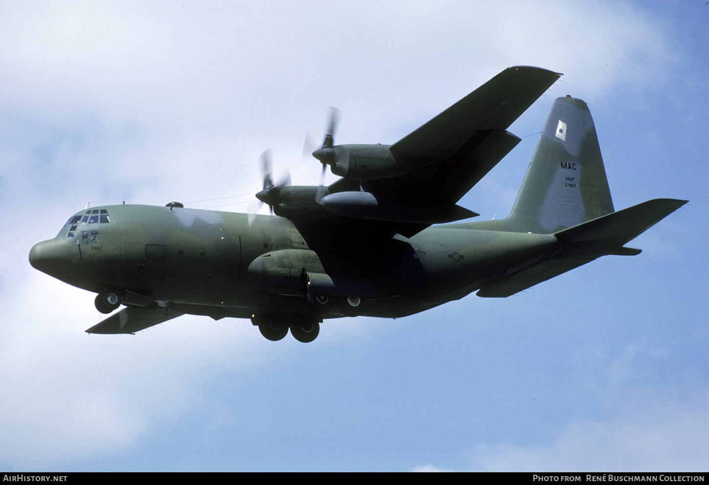 Aircraft Photo of 63-7807 / 37807 | Lockheed C-130E Hercules (L-382) | USA - Air Force | AirHistory.net #530499