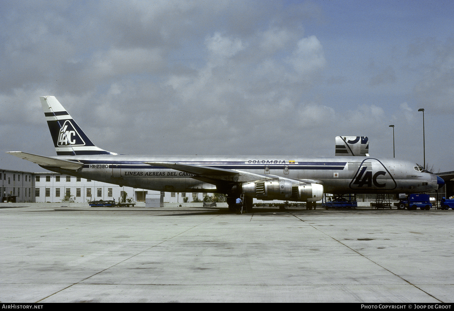 Aircraft Photo of HK-2380X | Douglas DC-8-54(F) | LAC - Líneas Aéreas del Caribe | AirHistory.net #530504