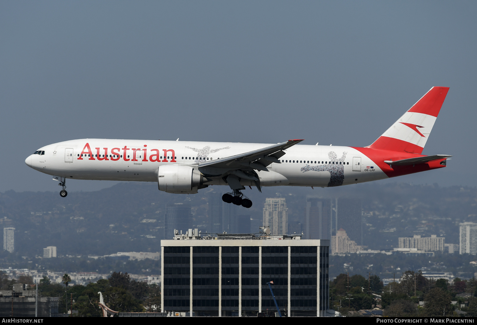 Aircraft Photo of OE-LPF | Boeing 777-2Q8/ER | Austrian Airlines | AirHistory.net #530510