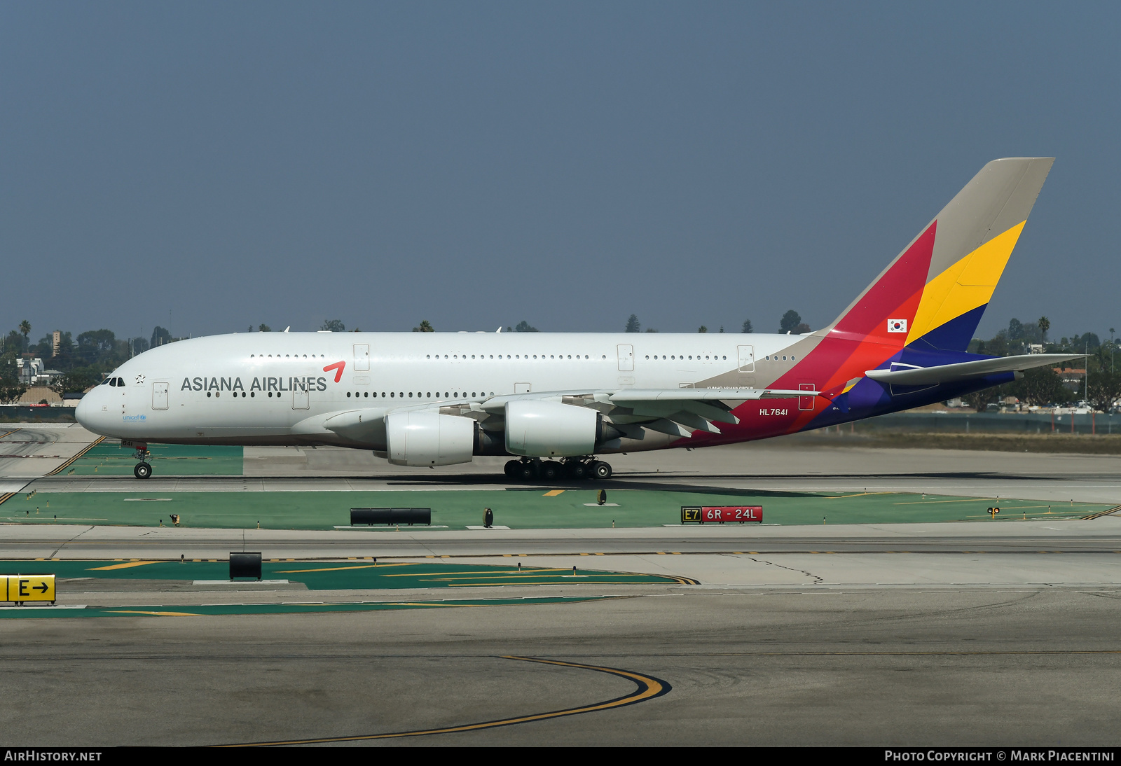 Aircraft Photo of HL7641 | Airbus A380-841 | Asiana Airlines | AirHistory.net #530513